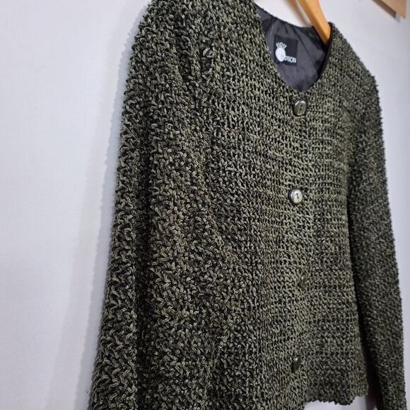 First Option Cropped button down sweater - Picture 12 of 12